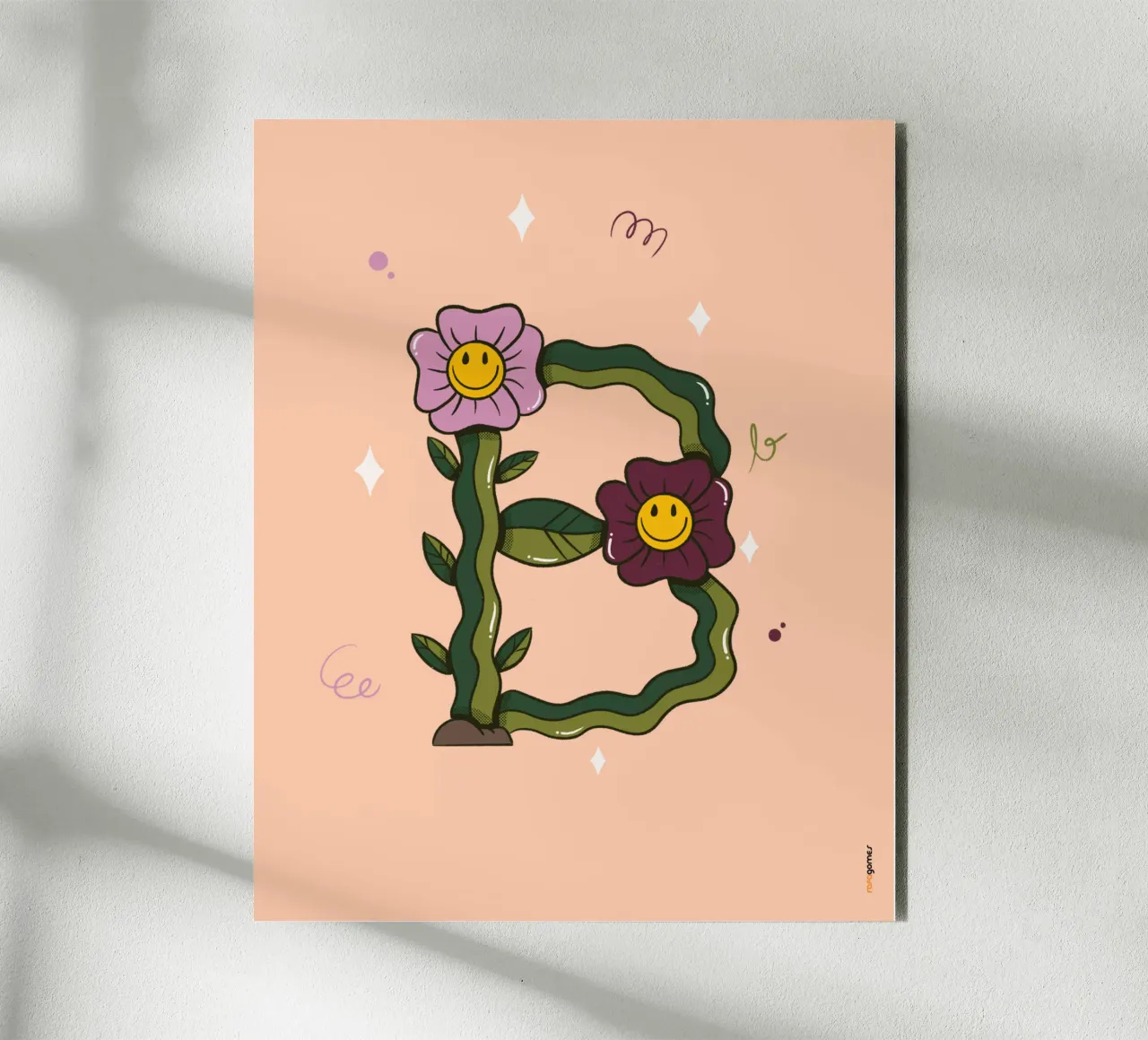 Blume B Forex-Platte von Rafa Gomes