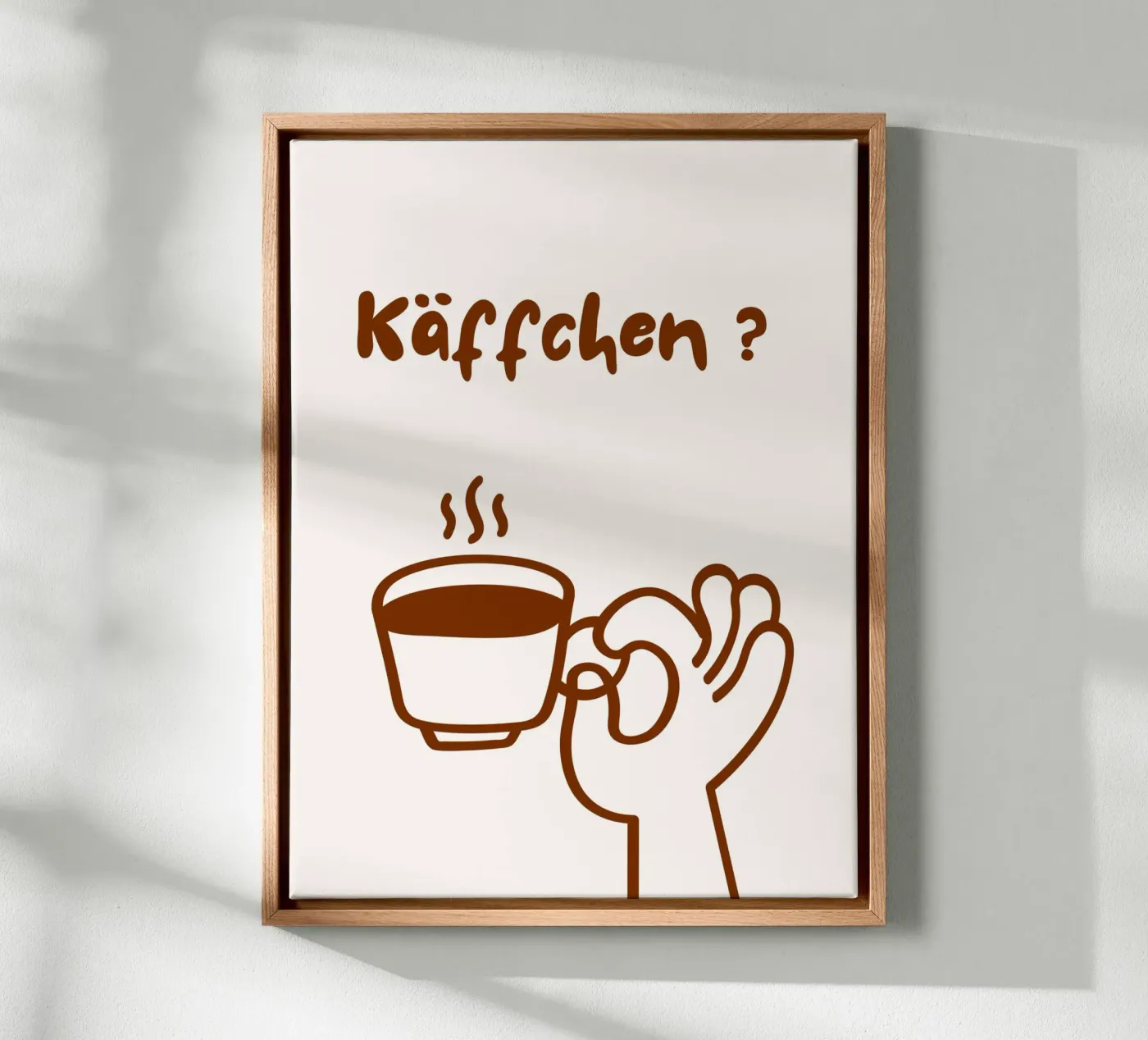 Käffchen ? Leinwand von by Bea Design