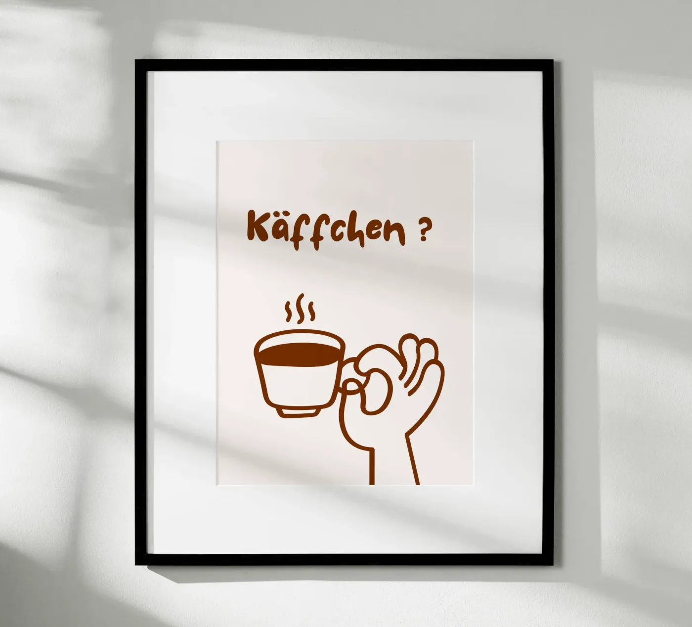 Käffchen ? Poster von by Bea Design