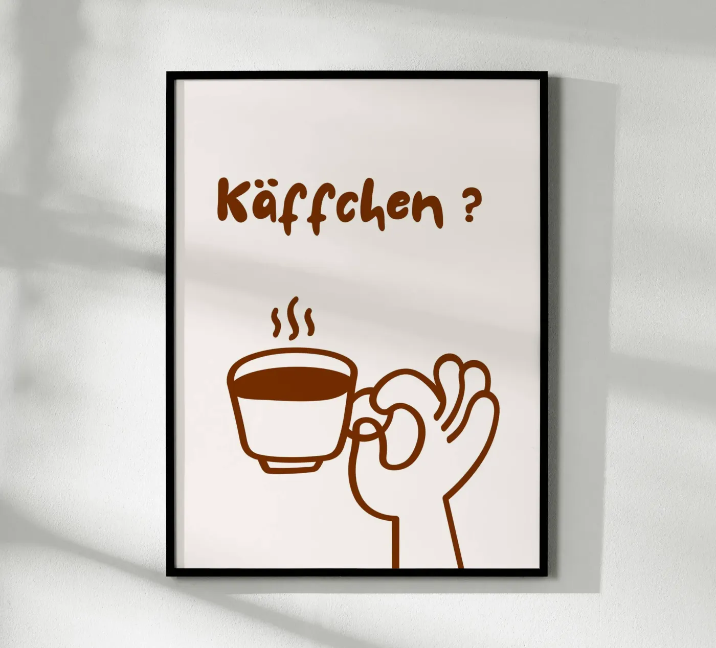 Käffchen ? Poster von by Bea Design