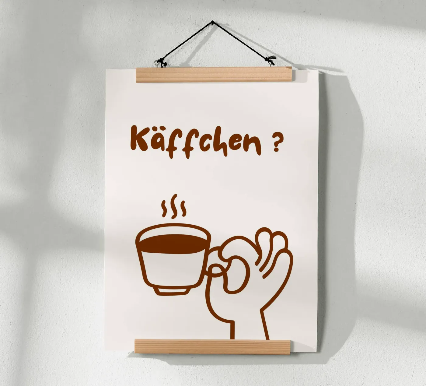 Käffchen ? Poster von by Bea Design