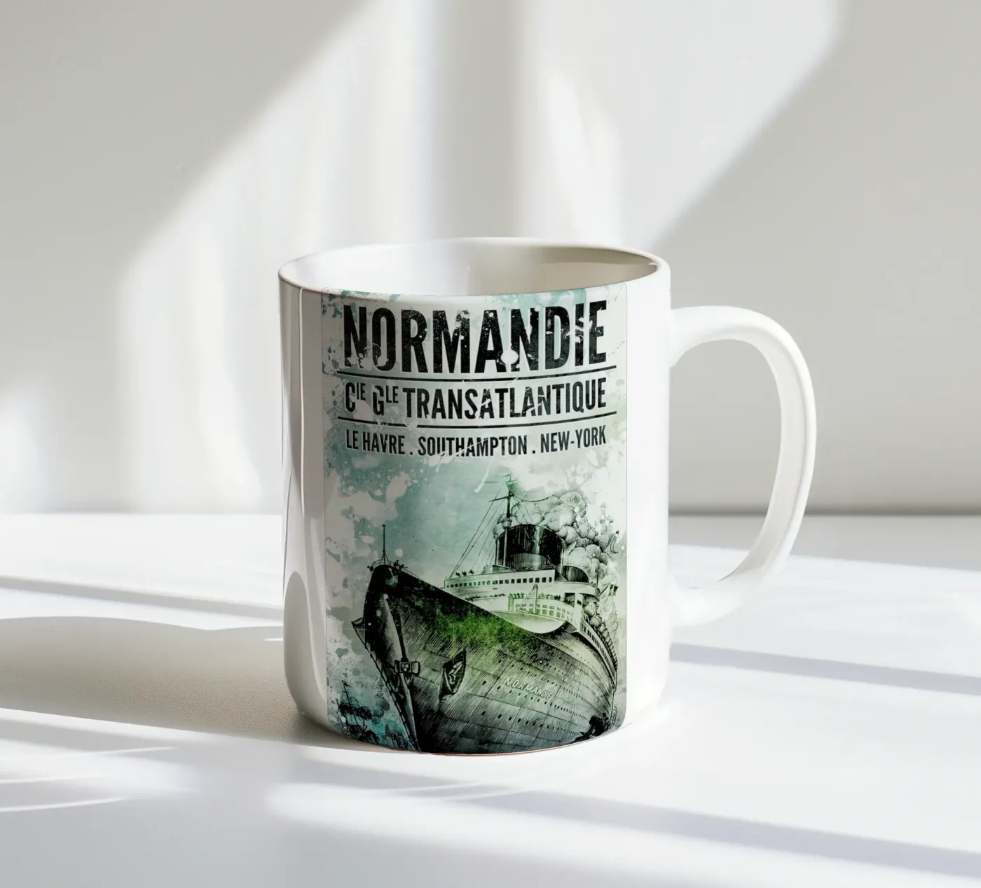 Ephemera 3 ceramic mug by Mr Cup