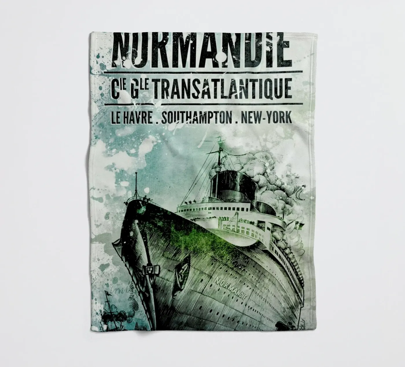 Ephemera 3 fleece blanket by Mr Cup