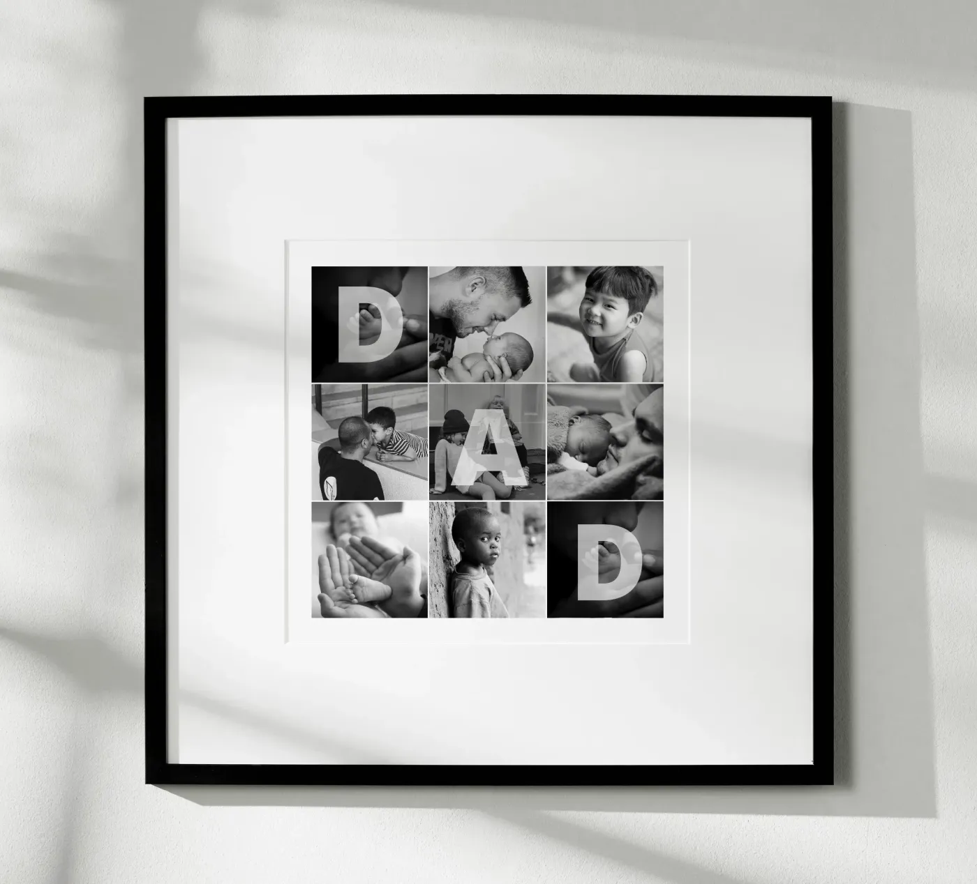 Dad Collage poster da CSK DESIGN