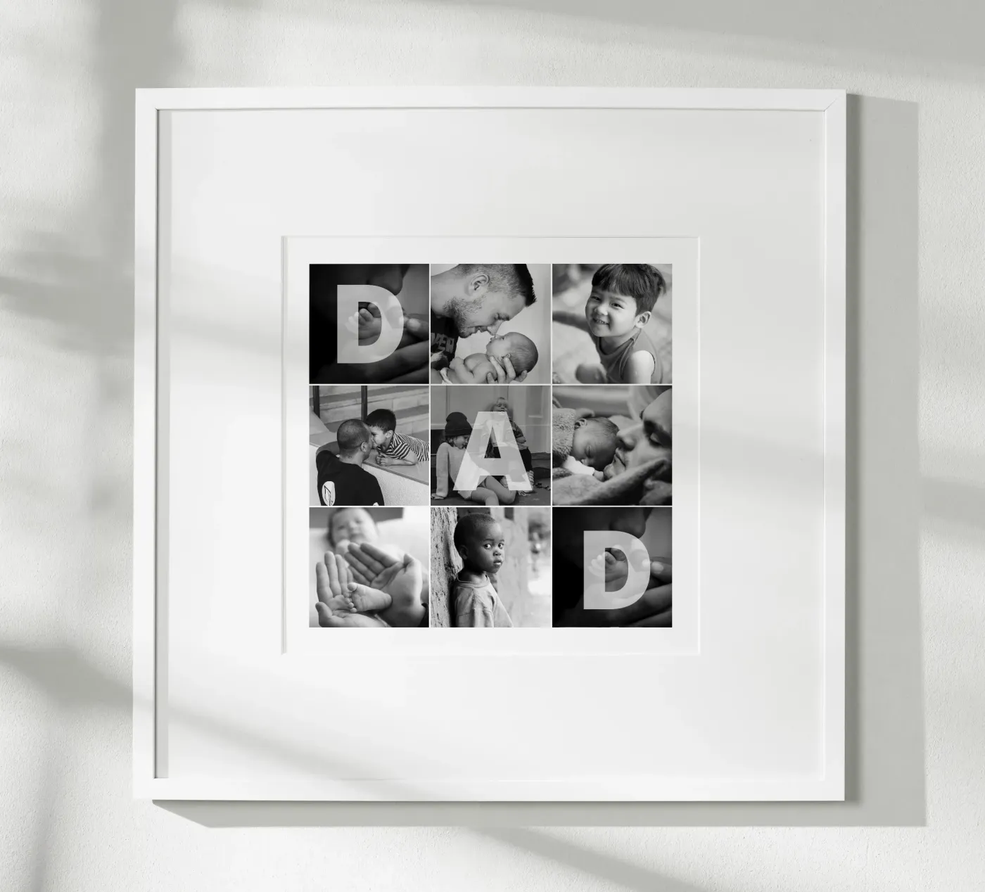 Dad Collage poster da CSK DESIGN