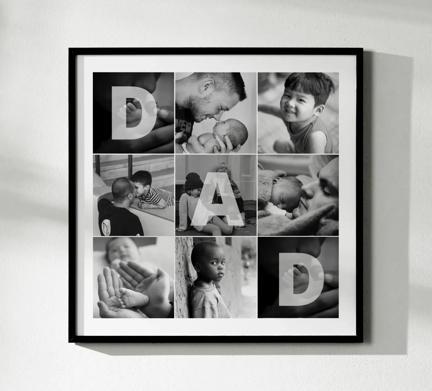 Dad Collage poster da CSK DESIGN
