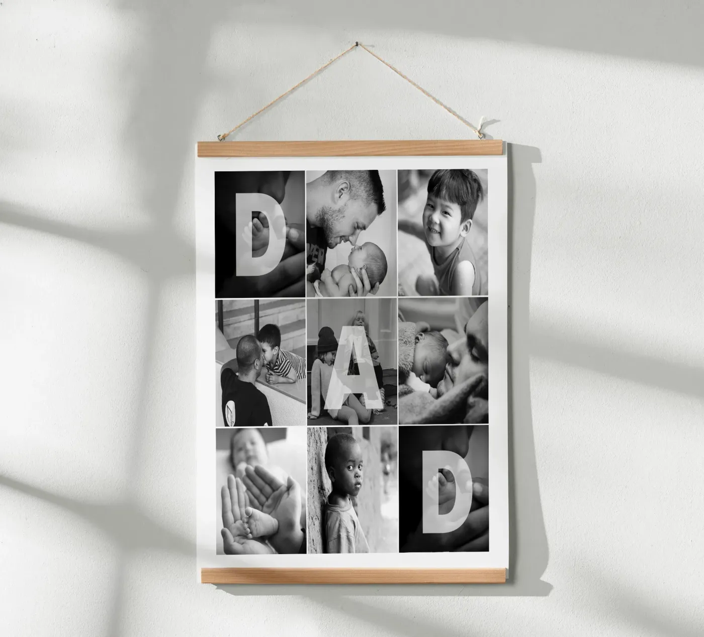Dad Collage poster da CSK DESIGN