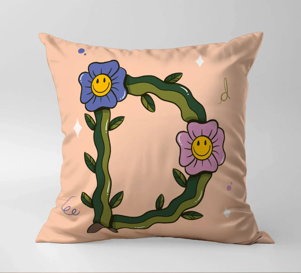 Fiore D cuscino da Rafa Gomes