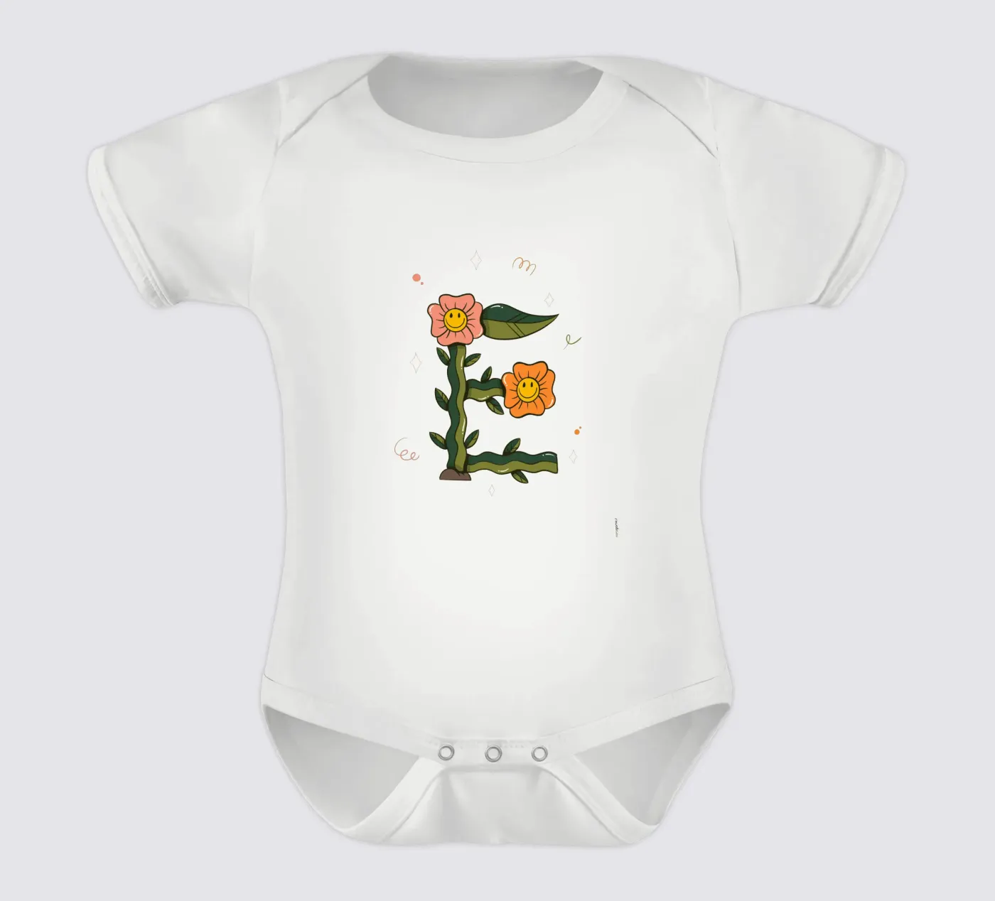 Flower E body bébé de Rafa Gomes