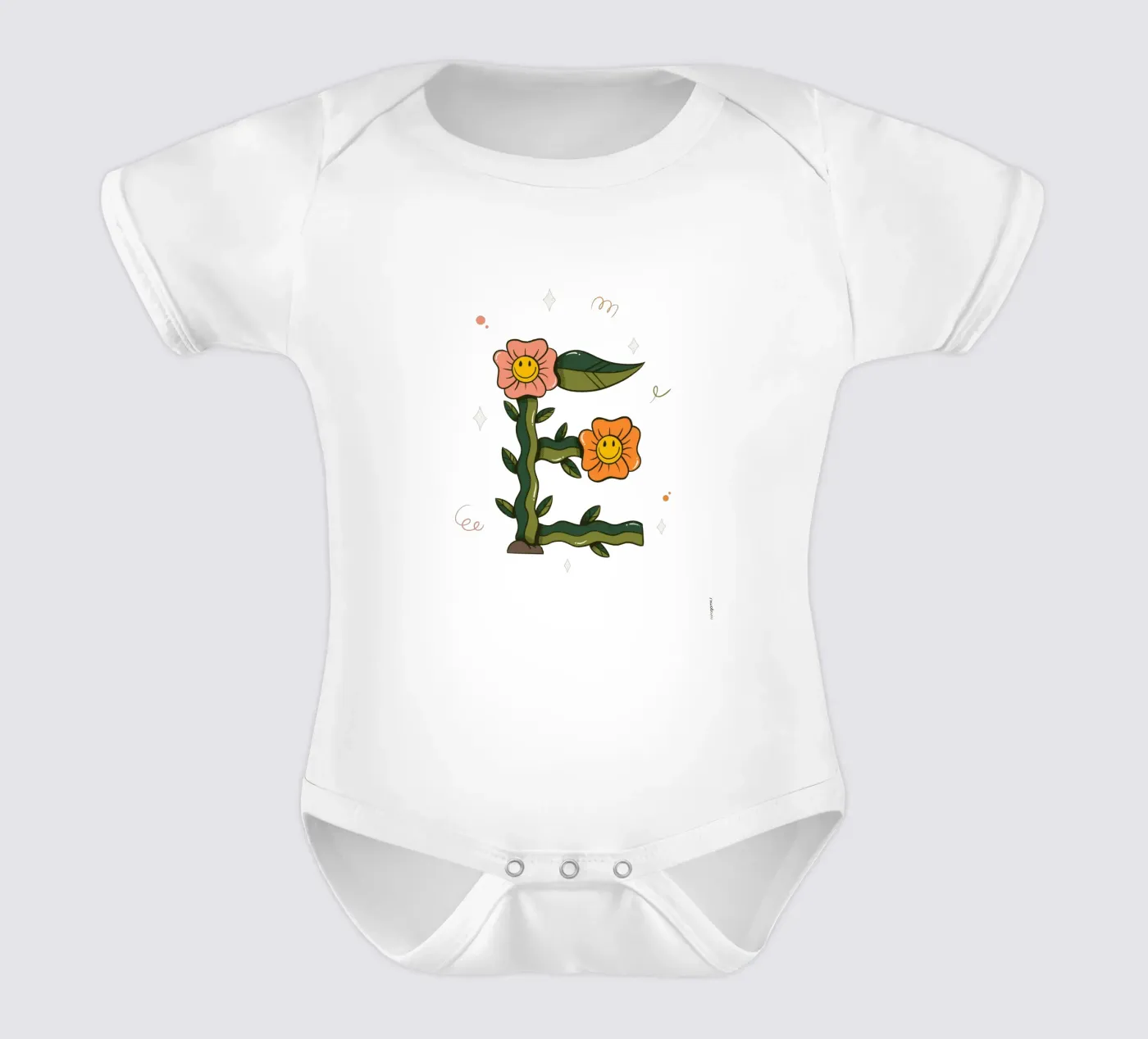 Flower E body bébé de Rafa Gomes