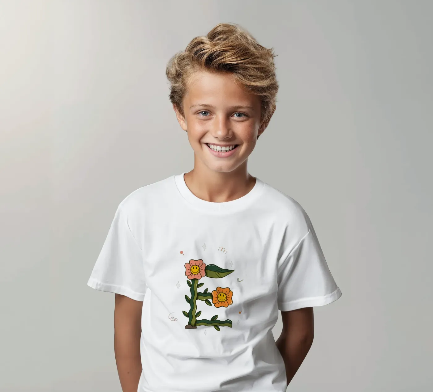 Bloem E kinder t-shirt van Rafa Gomes