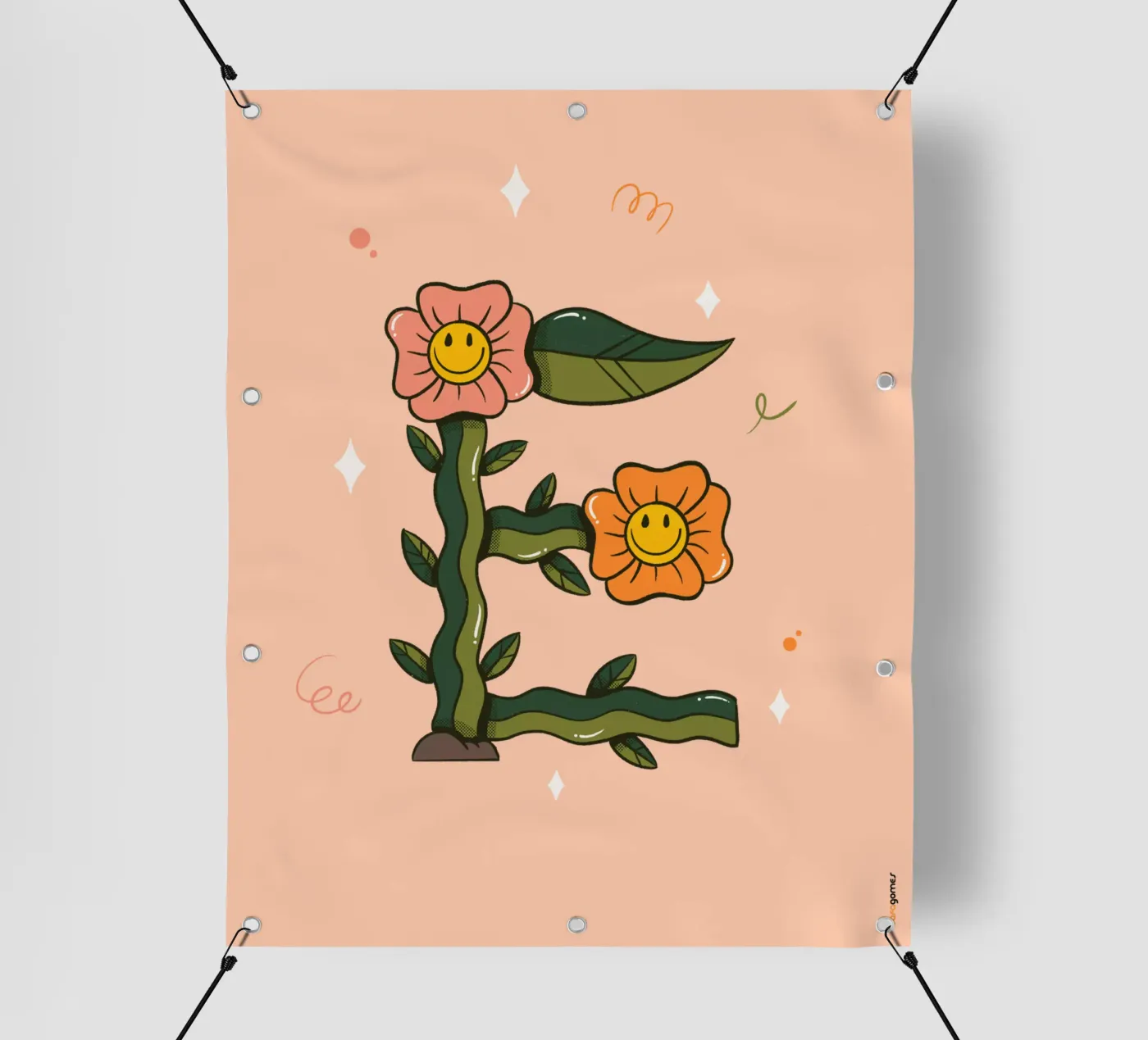 Fiore E telo in pvc da Rafa Gomes