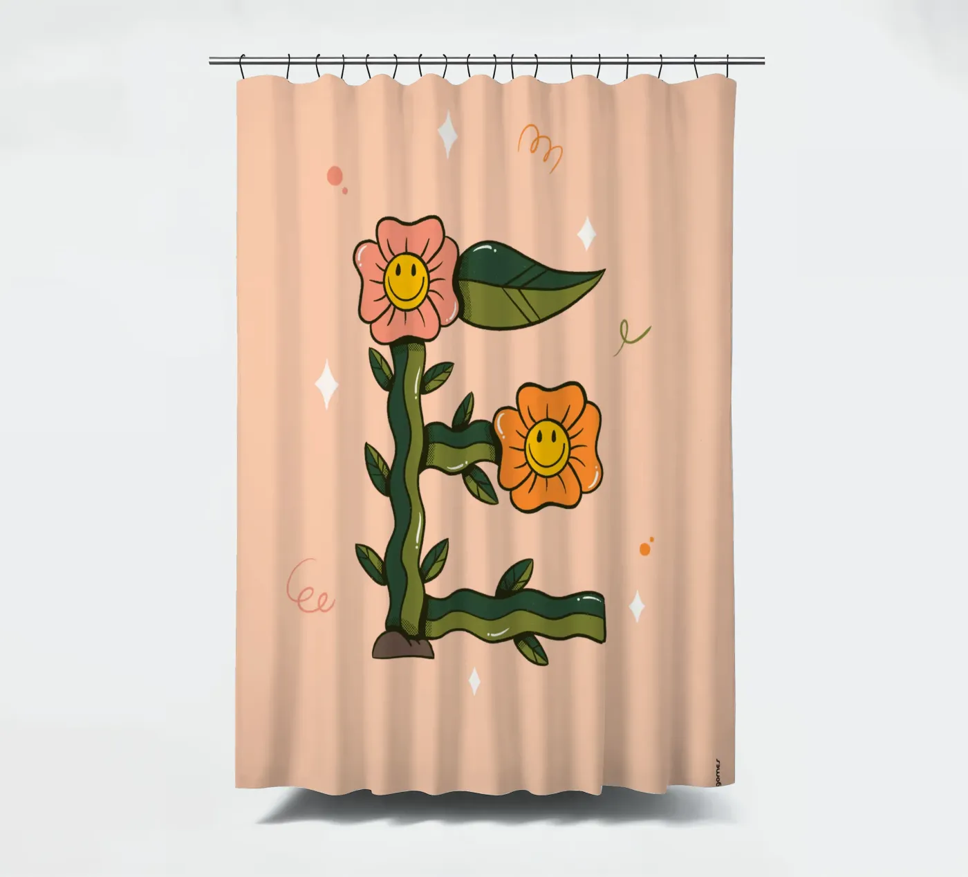 Blume E Duschvorhang von Rafa Gomes
