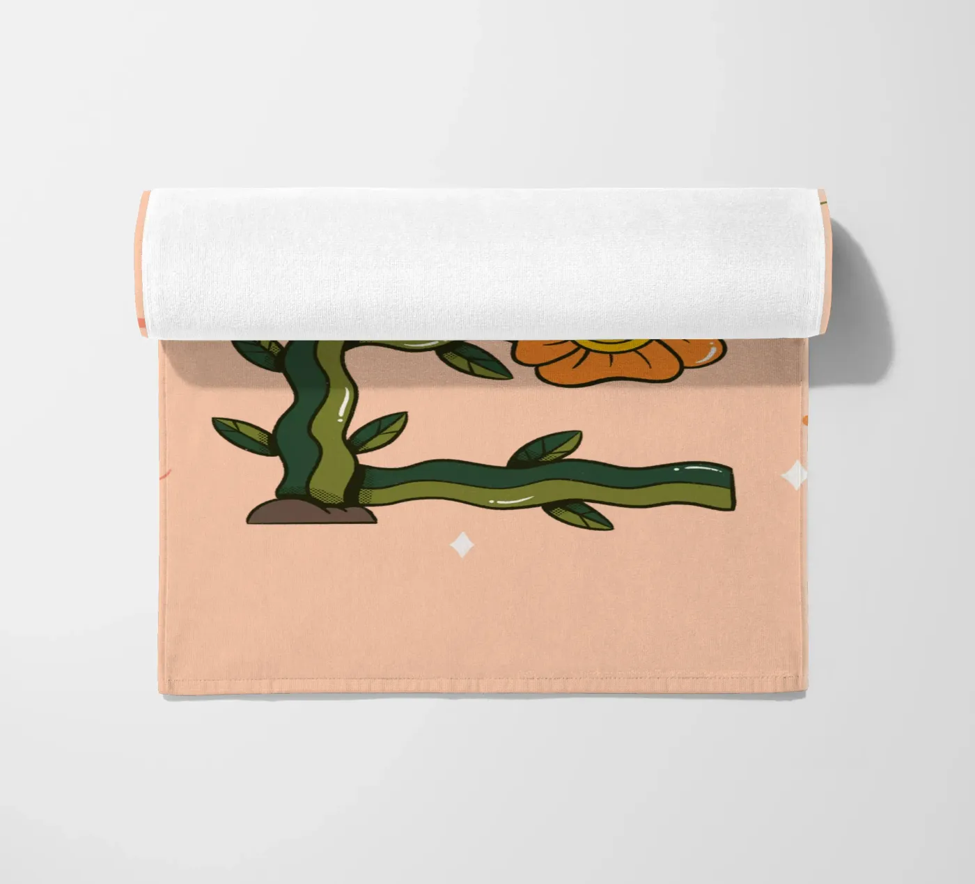 Flower E serviette de plage de Rafa Gomes