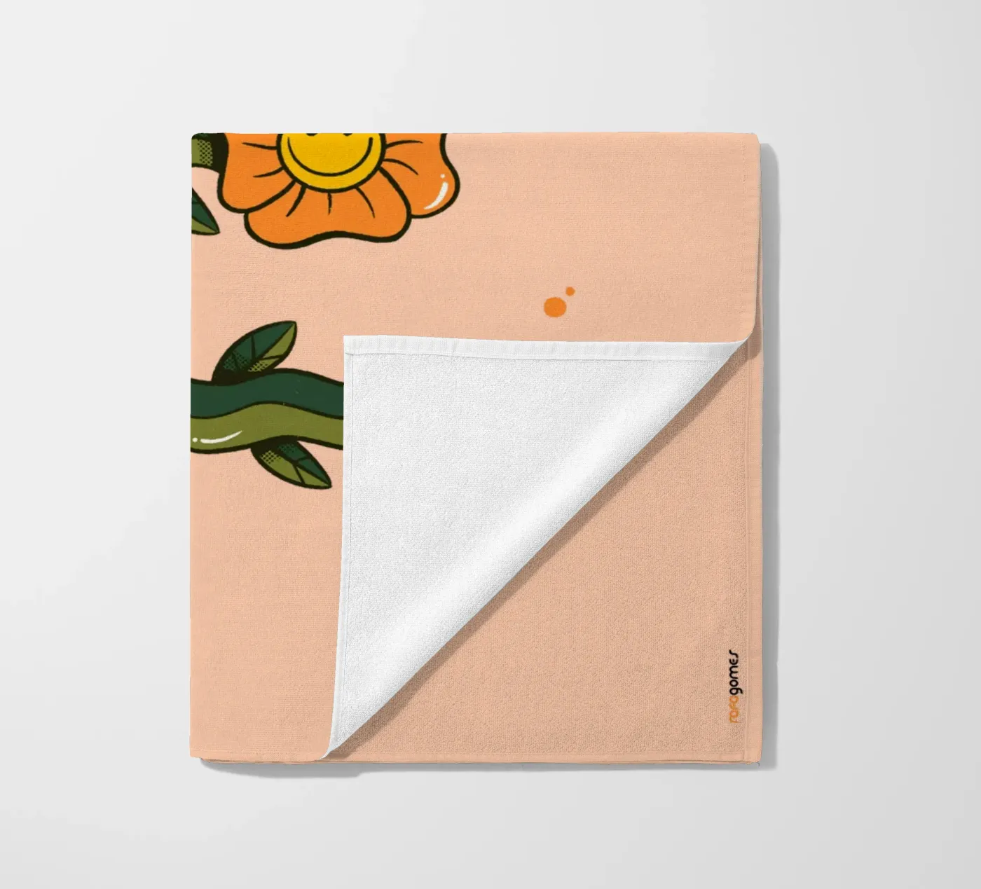 Flower E serviette de plage de Rafa Gomes