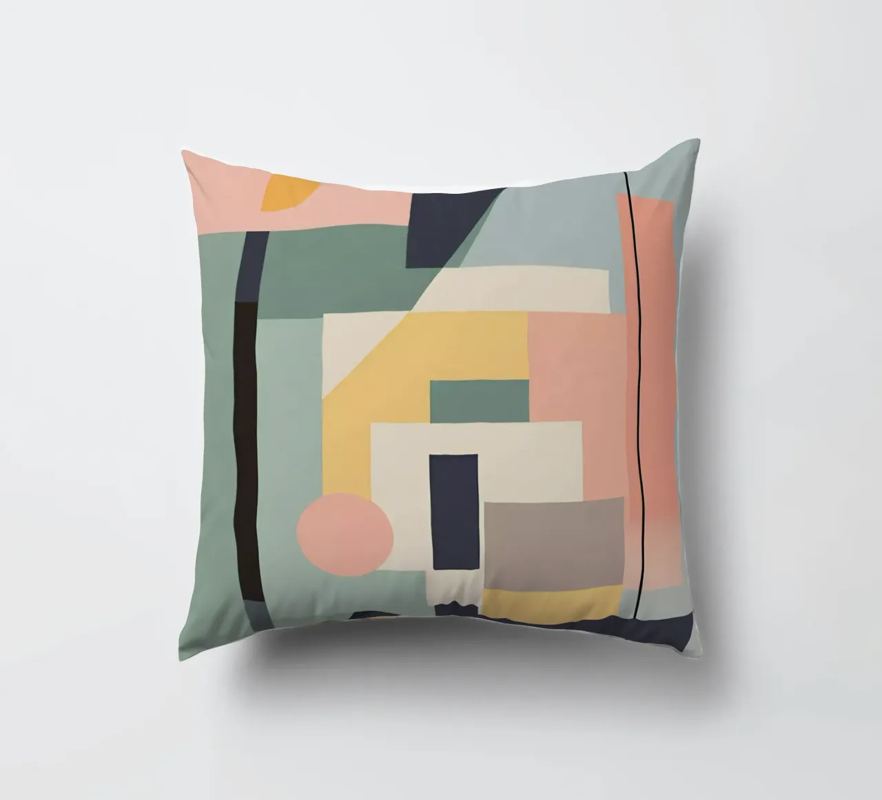 Astratto pastello art deco 3 cuscino da Rezh creations