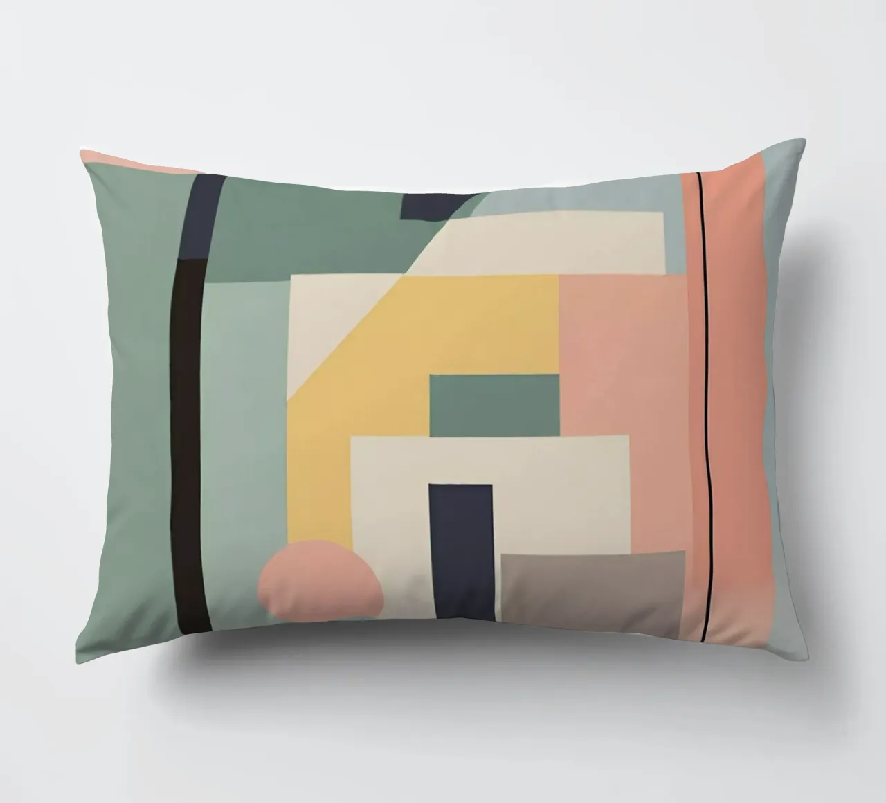 Astratto pastello art deco 3 cuscino da Rezh creations