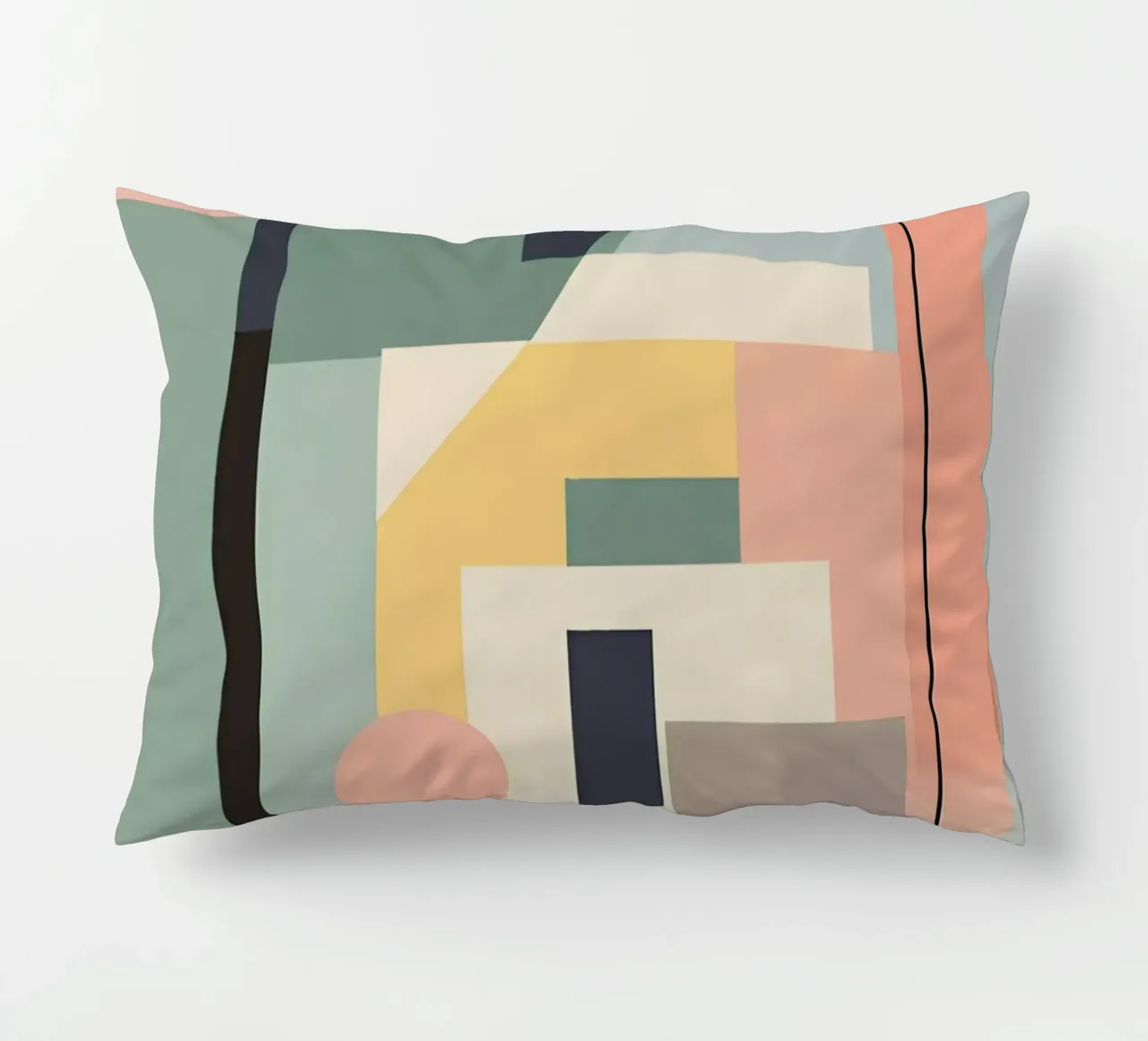 Astratto pastello art deco 3 cuscino da Rezh creations