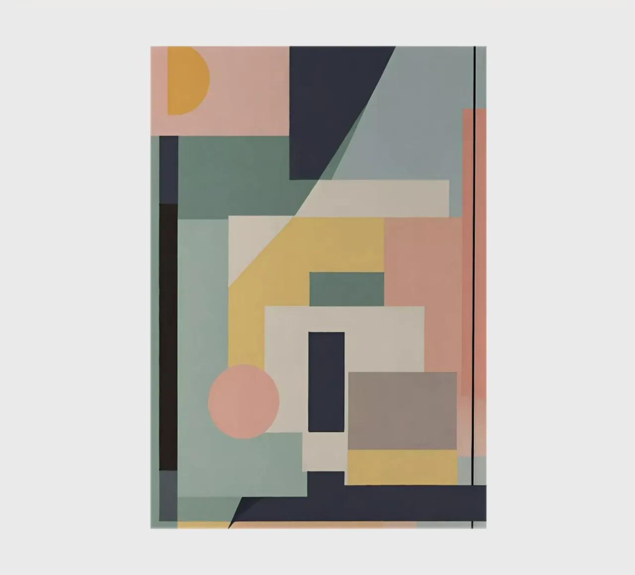 Astratto pastello art deco 3 diario da Rezh creations