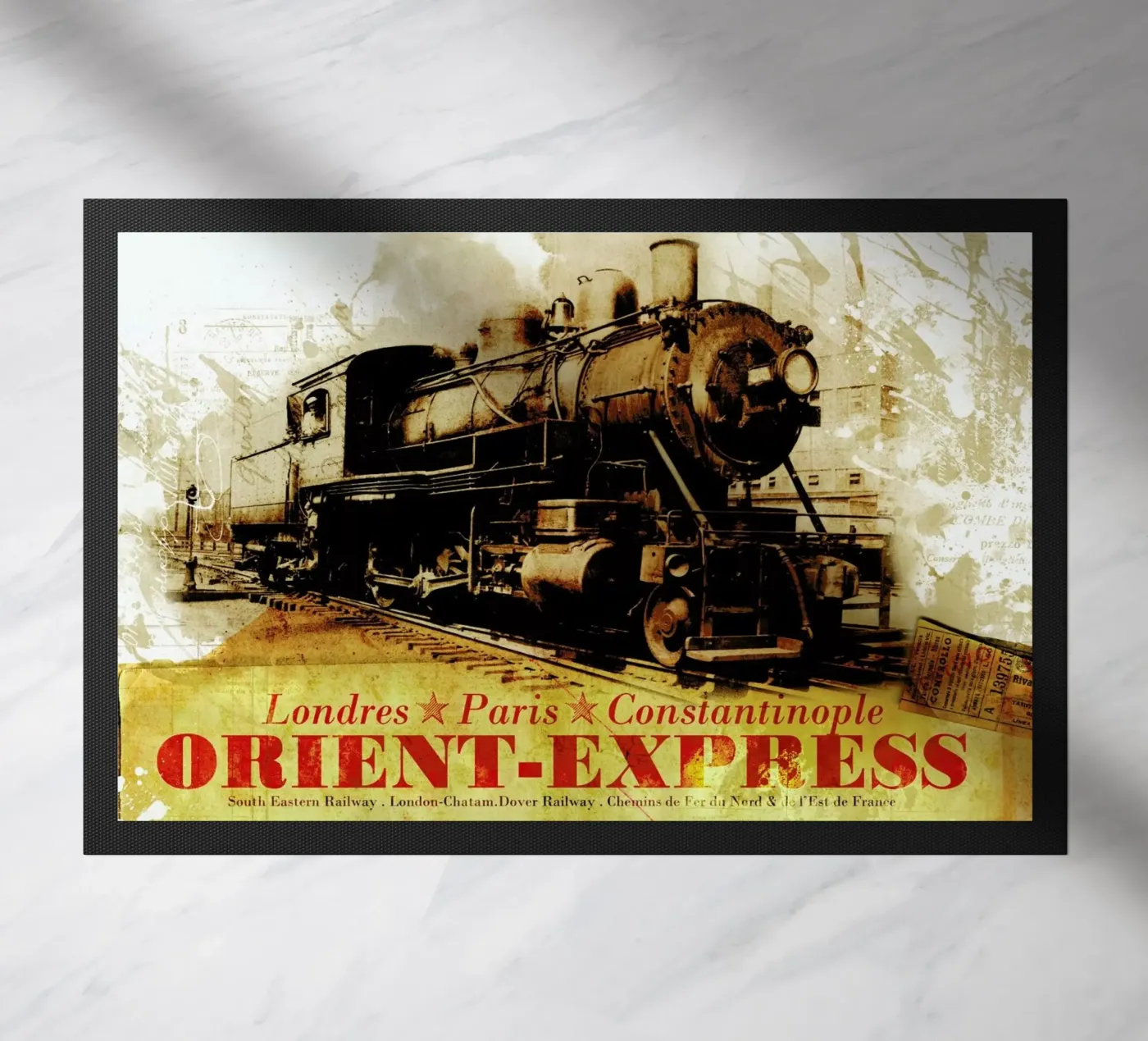 Ephemera 4 deurmat van Mr Cup