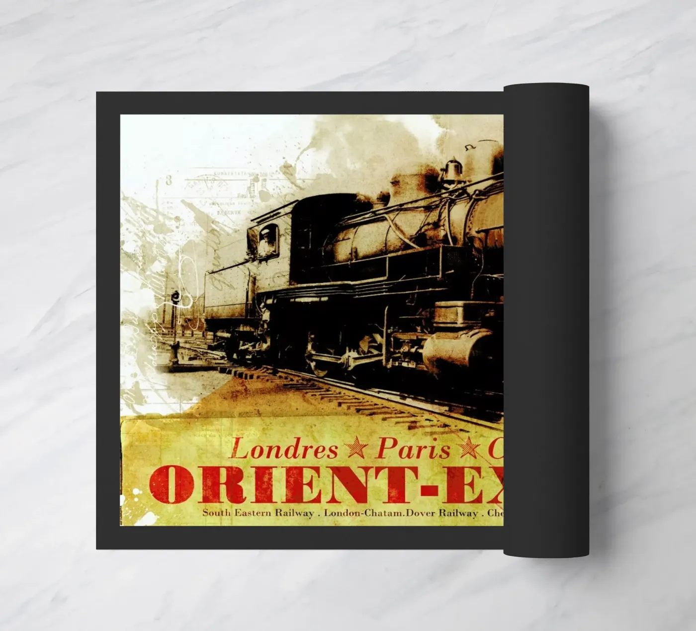 Ephemera 4 deurmat van Mr Cup