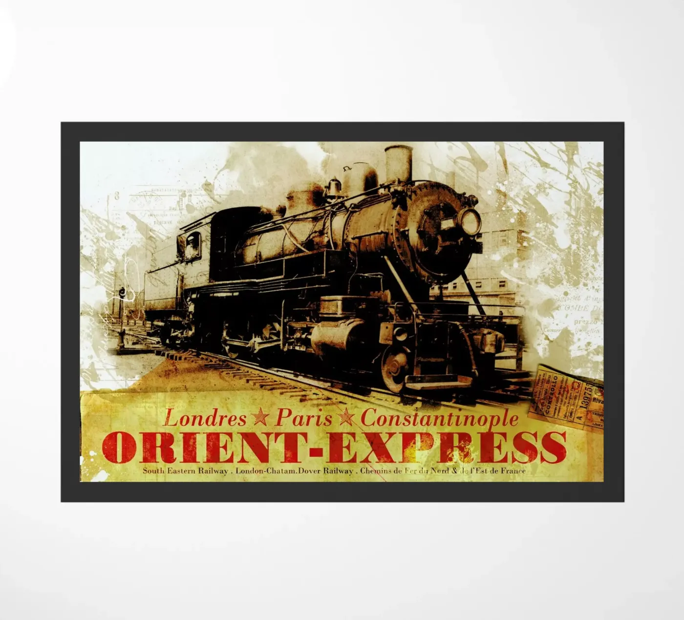 Ephemera 4 deurmat van Mr Cup