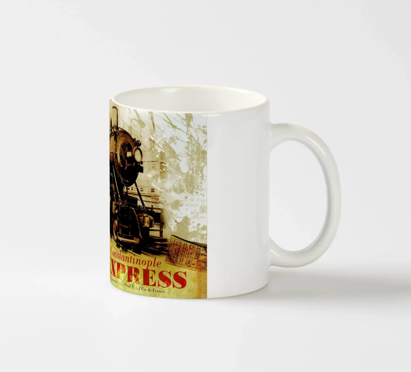 Ephemera 4 ceramic mug by Mr Cup