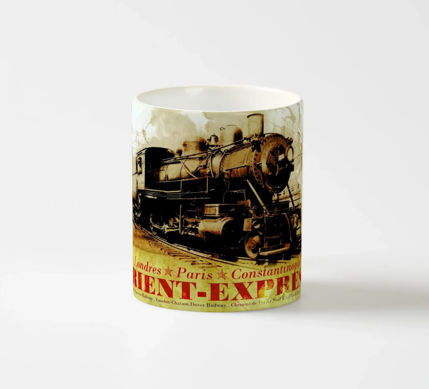 Ephemera 4 ceramic mug by Mr Cup