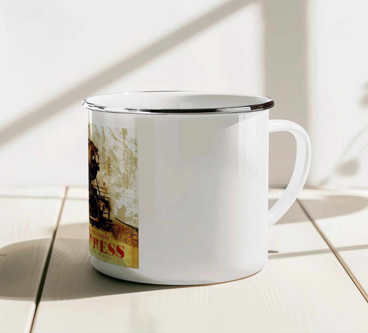 Ephemera 4 tazza in smalto da Mr Cup