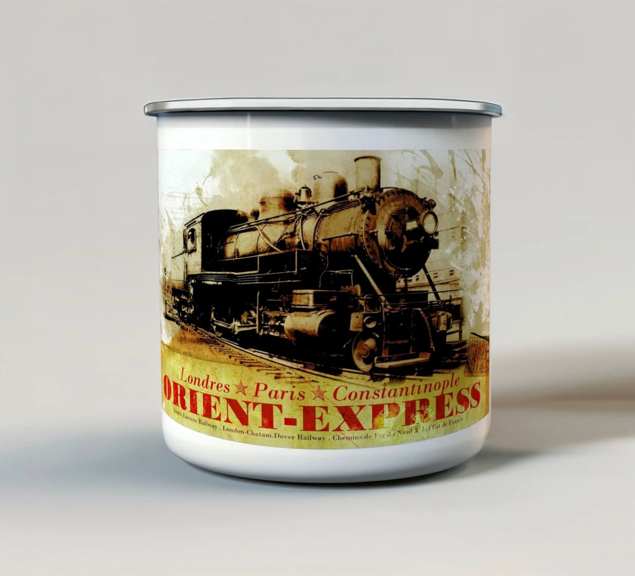 Ephemera 4 tazza in smalto da Mr Cup