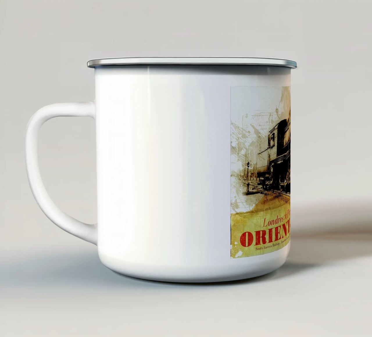 Ephemera 4 tazza in smalto da Mr Cup