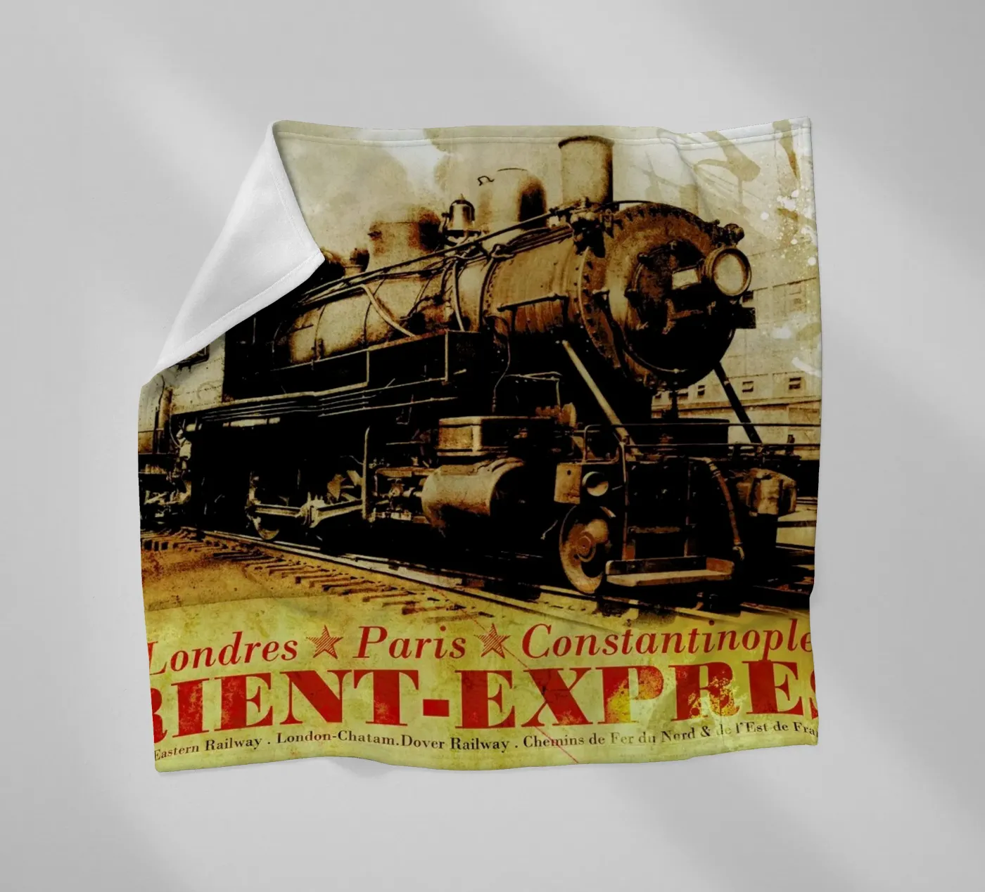 Ephemera 4 Fleecedecke von Mr Cup