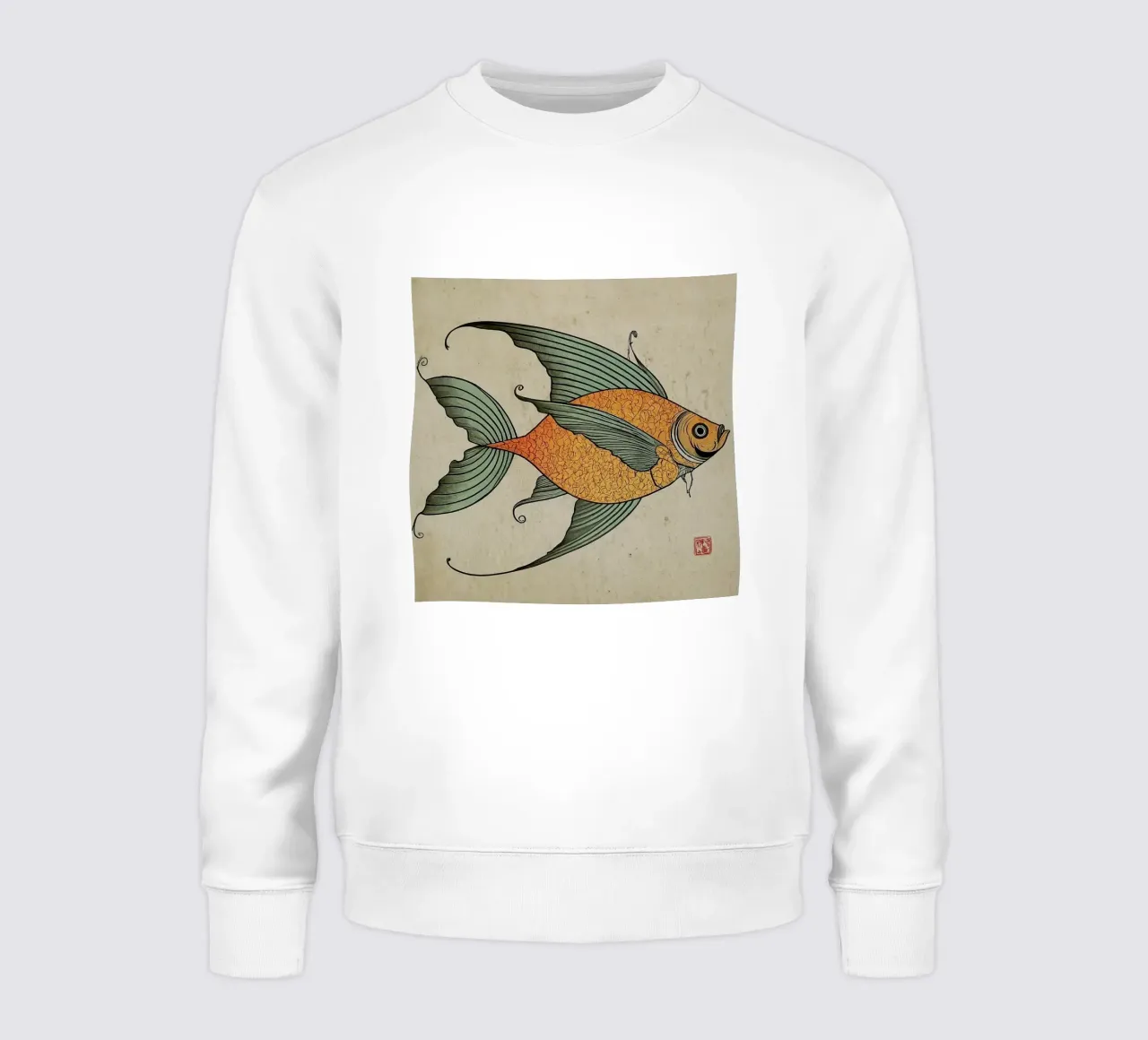 Pesce 2 felpa da Rezh creations