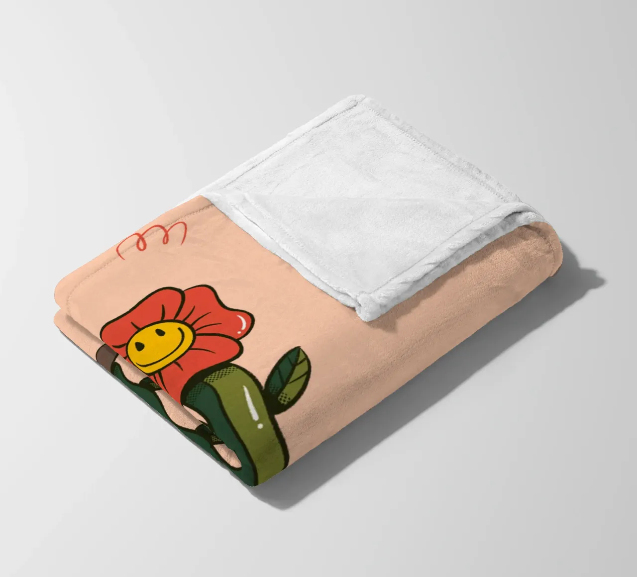 Fiore I coperta in pile da Rafa Gomes