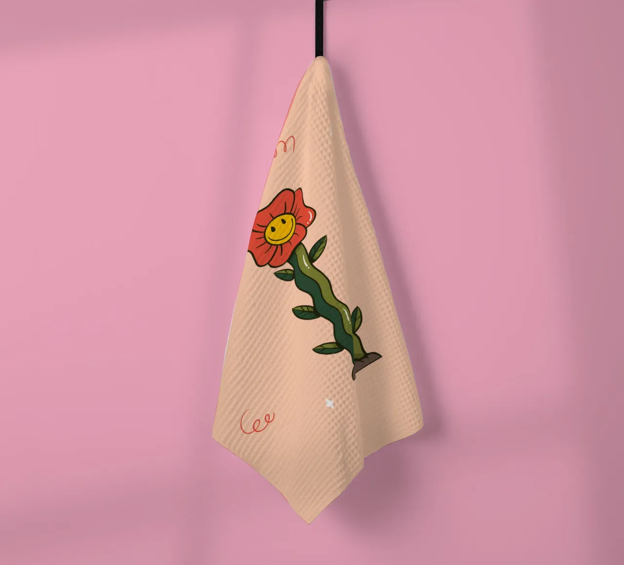 Fiore I canovaccio da cucina da Rafa Gomes