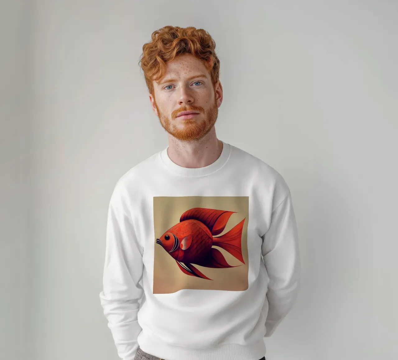 Pesce 3 felpa da Rezh creations
