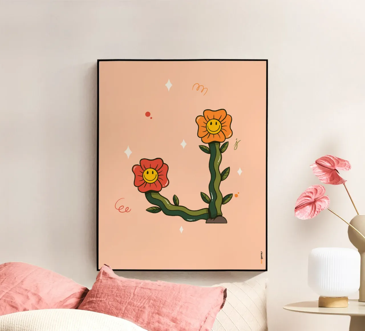 Fiore J plexiglass da Rafa Gomes