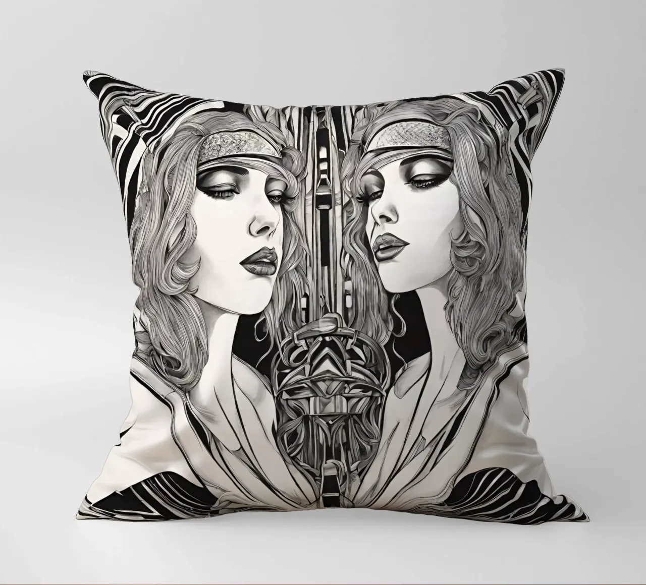 Black & White 1 cuscino da Rezh creations