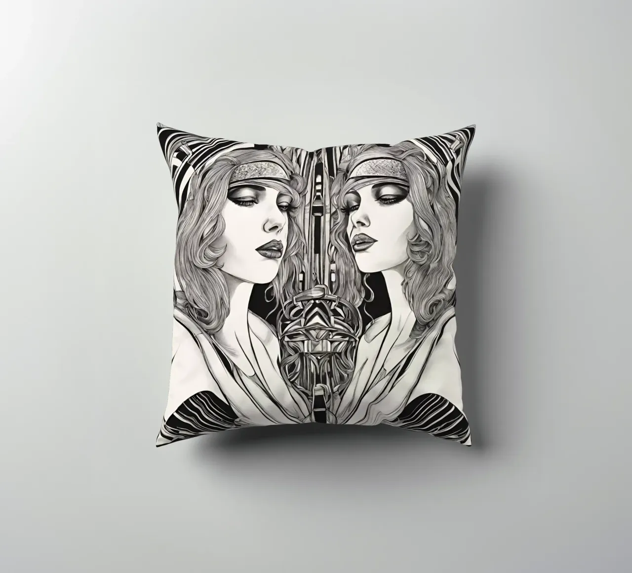 Black & White 1 cuscino da Rezh creations