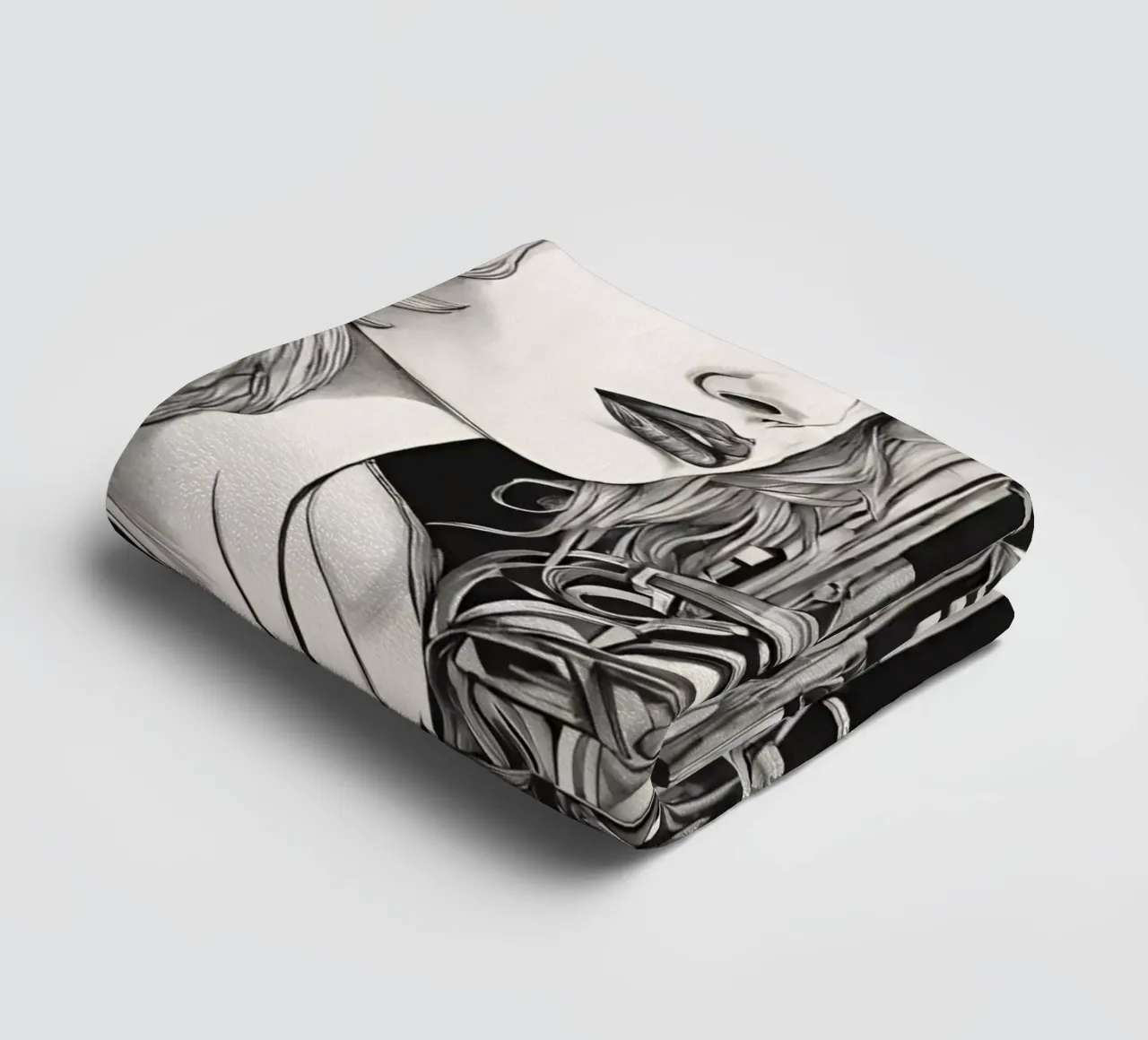 Black & White 1 asciugamano da bagno da Rezh creations
