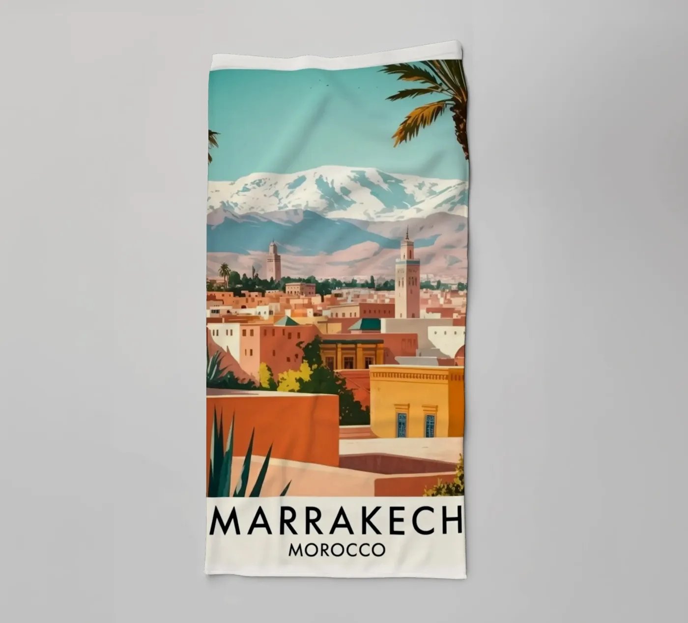 Marrakech towel by Estern Studio