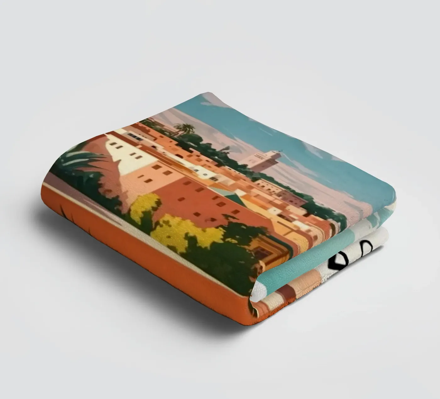 Marrakech towel by Estern Studio
