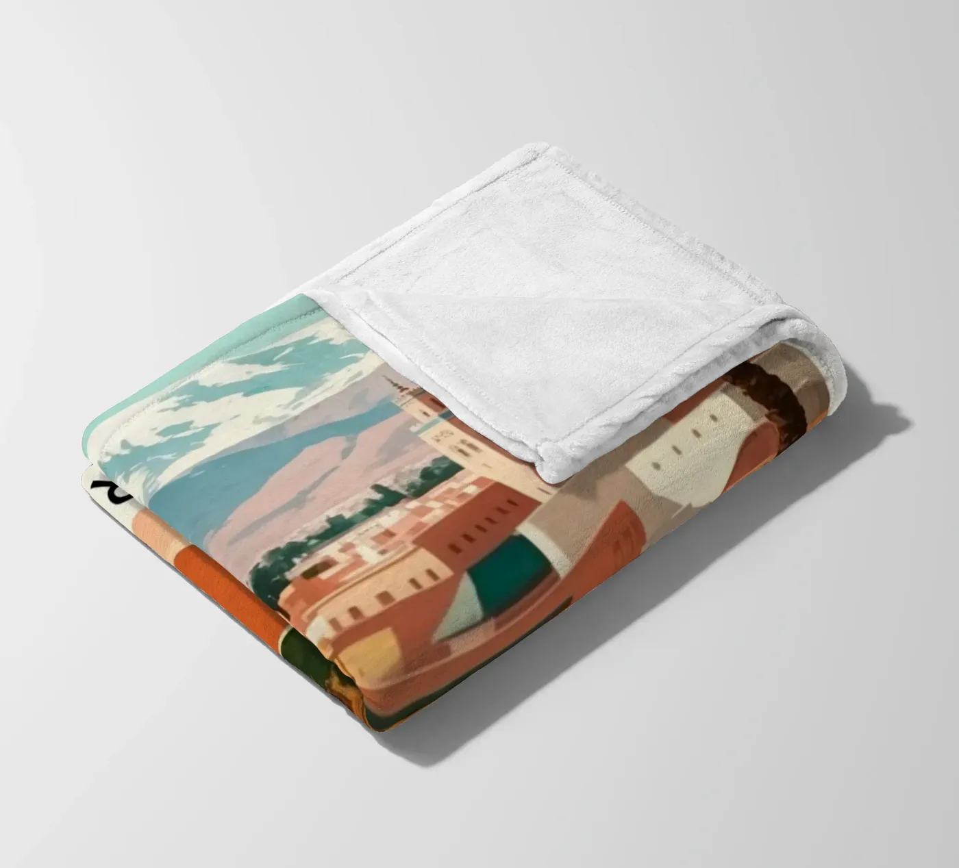 Marrakech fleece blanket by Estern Studio