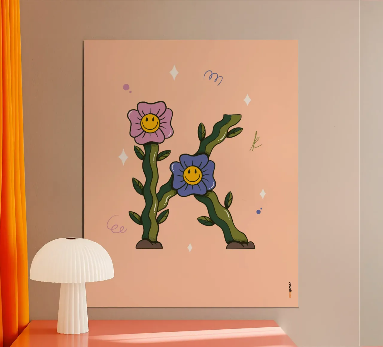 Fiore K carta hahnemühle da Rafa Gomes