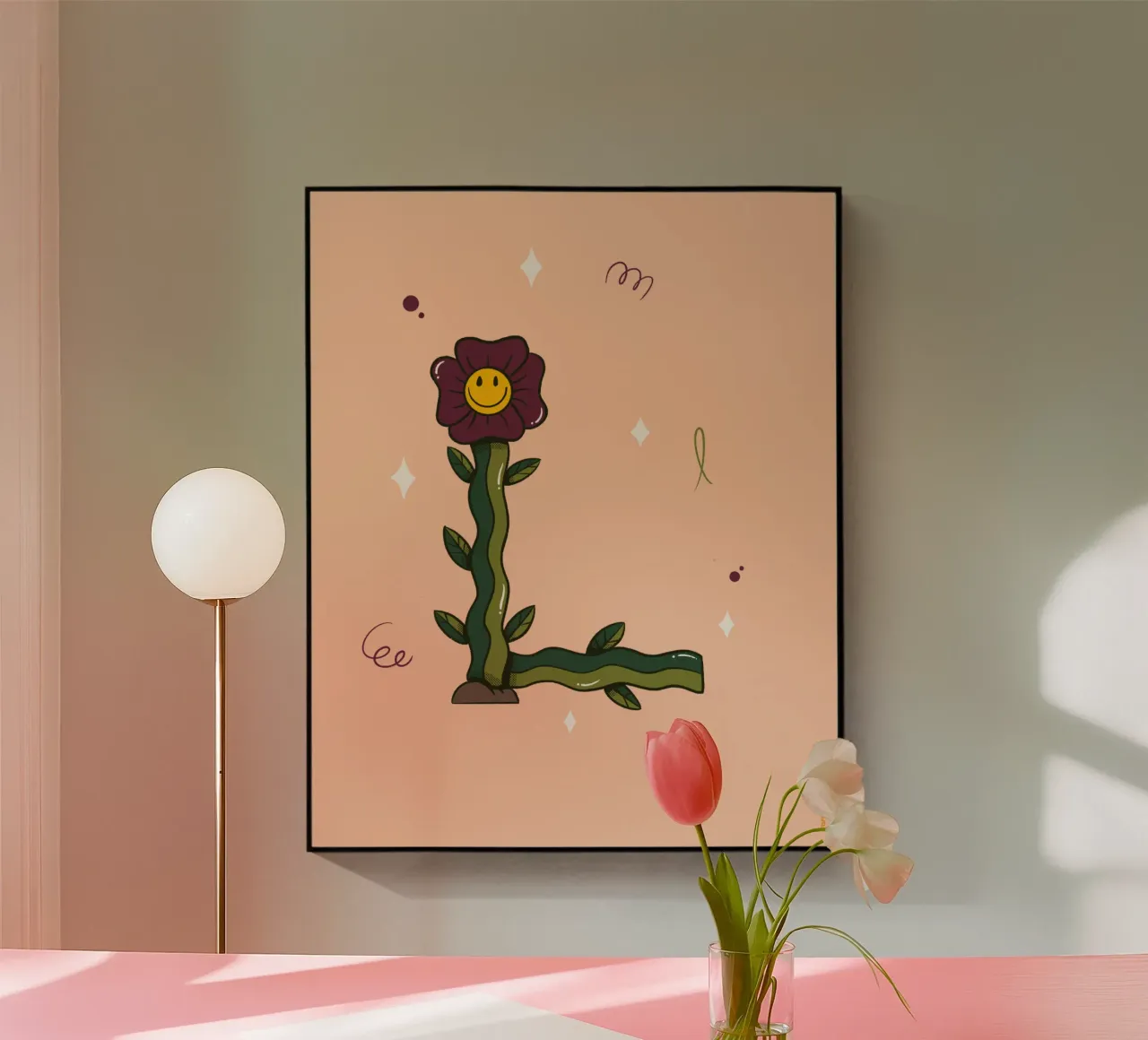 Fiore L plexiglass da Rafa Gomes