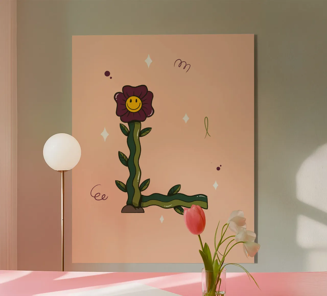 Fiore L plexiglass da Rafa Gomes