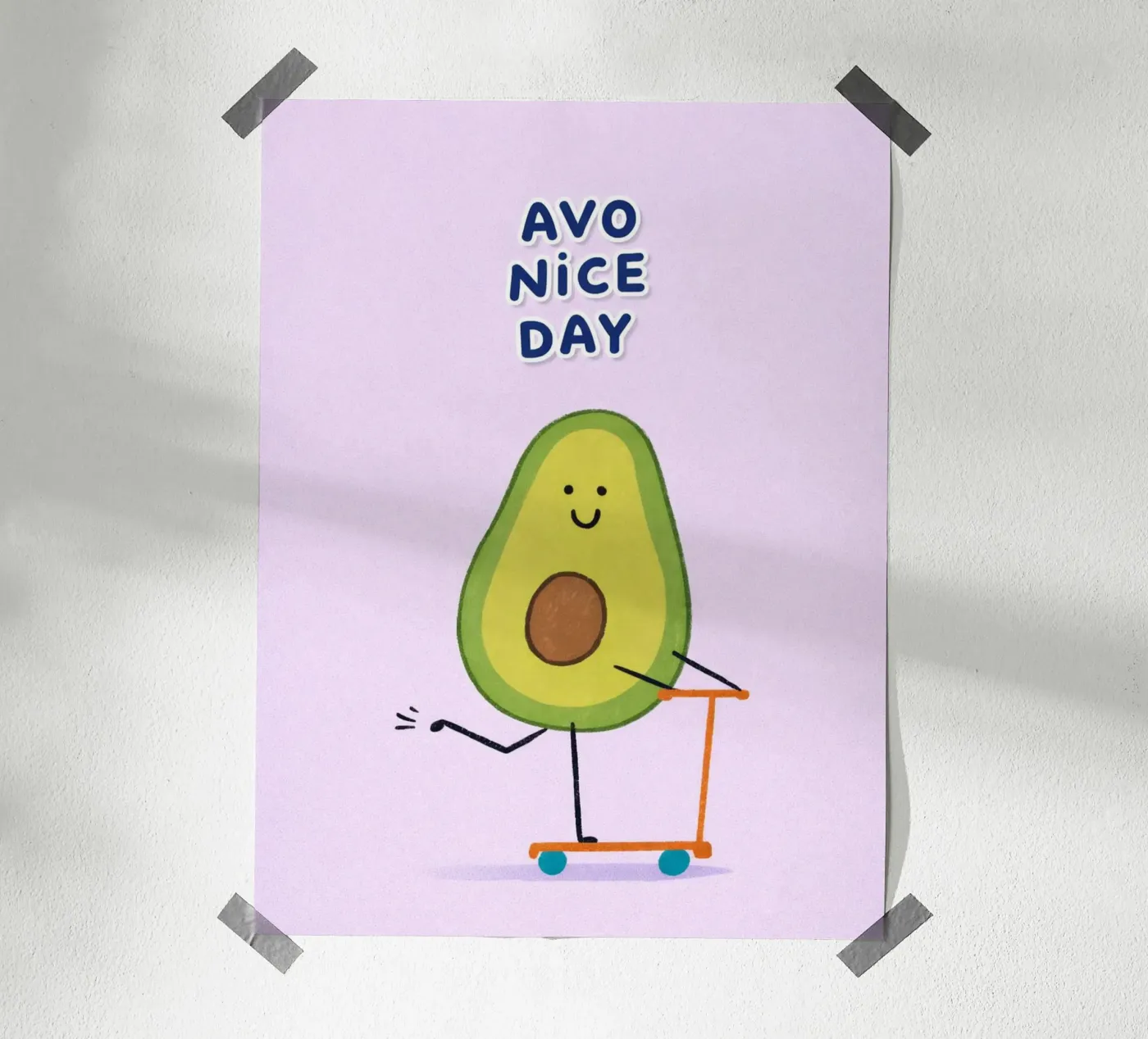 Fijne dag poster van syabiqo