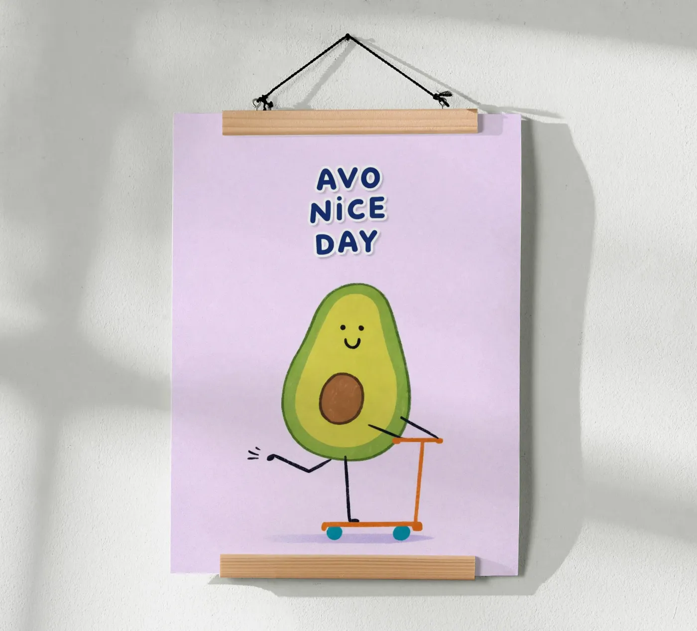 Fijne dag poster van syabiqo