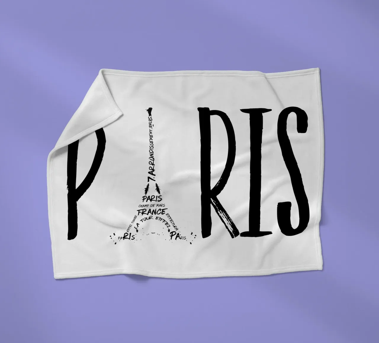 Tipografie PARIS coperta in pile da Melanie Viola