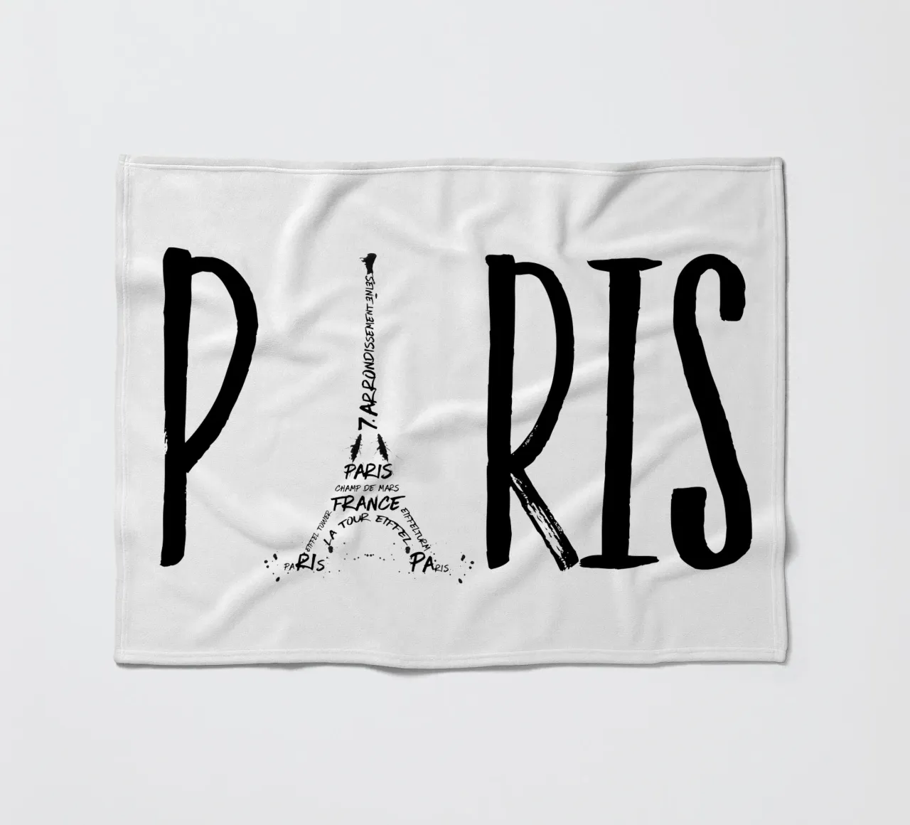 Tipografie PARIS coperta in pile da Melanie Viola